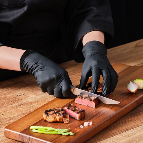 유한킴벌리 크린가드 니트릴 장갑 100p 이미지 2