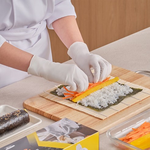 유한킴벌리 크린가드 니트릴 장갑 100p 솔직 후기 | 실사용자 리뷰 분석 - 상품 이미지 4