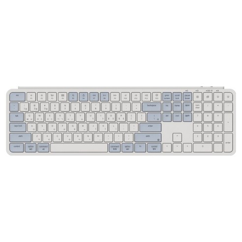 키크론 B6 Pro 무선 일반형 키보드, 레트로 블루, B6P-K11, 제조사축
