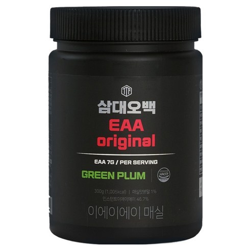 삼대오백 이에이에이 매실맛 300g, 1개 맛있게 먹은 솔직 후기 - 상품 이미지 1