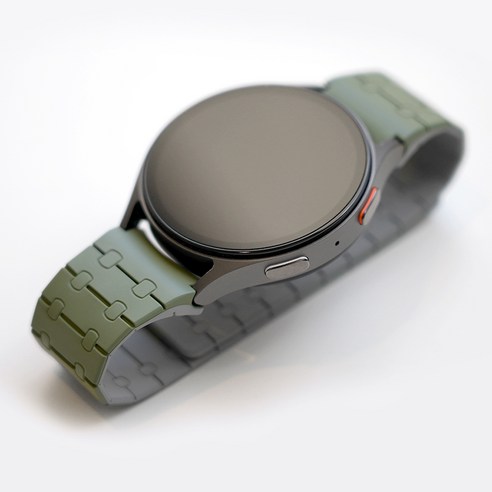 아이몰 갤럭시워치 초경량 에어핏 실리콘 마그네틱 스트랩 후기 분석 - 블랙 컬러 디테일