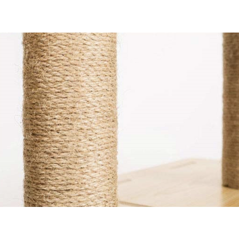 딩동펫 튼튼 원목 캣타워, 혼합색상, 1개 언박싱 느낌