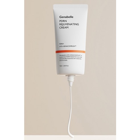 제나벨 PDRN 리쥬비네이팅 크림 후기 분석 - 제품 뒷면 상세 정보