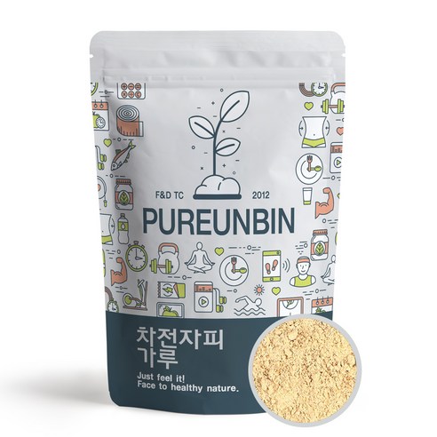 푸른빈 차전자피 가루 500g, 1개 맛있게 먹은 솔직 후기 썸네일