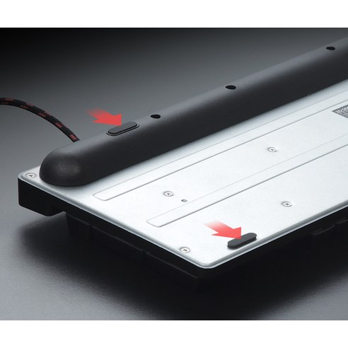 Gio Vikistyle 彩虹背光RGB 遊戲有線鍵盤, 黑色, ZIO-GK45 - 有線鍵盤