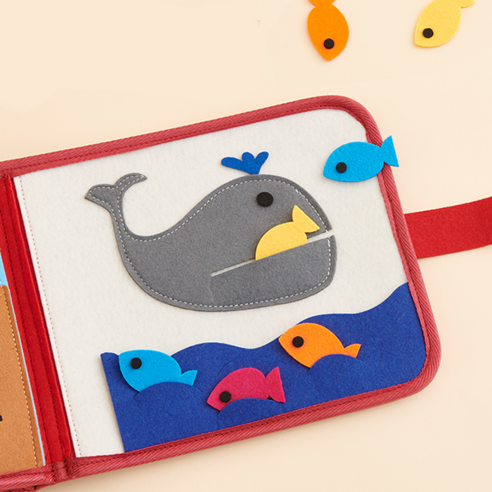 아띠래빗 첫 놀이 학습책 마이 퍼니북 헝겁책 이미지 4