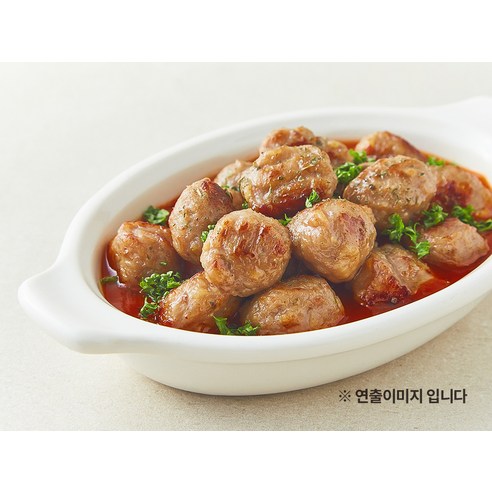 셰프초이스 한돈 더 듬뿍 고기완자 후기 분석 - 조리 전 완자 비주얼