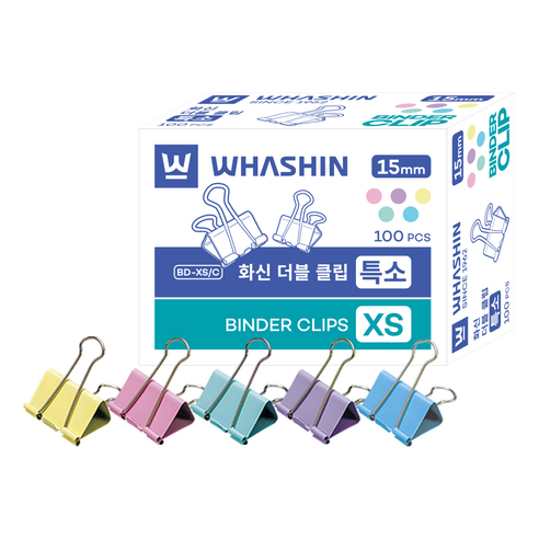 화신 더블클립, 특소, 100개입, 1개