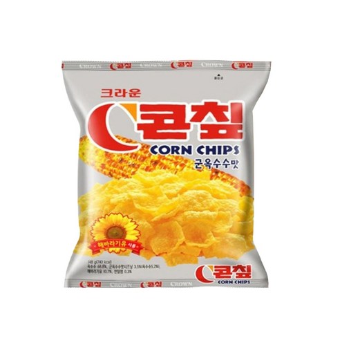 콘칲 군옥수수맛 148g 2개, 한 봉지 2,300원으로 따져봤어요 2