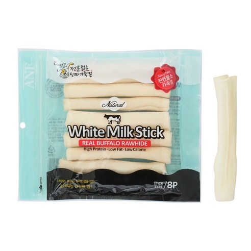 ANF 강아지 로하이드 화이트 밀크스틱 8p 솔직 후기 | 실제 사용자 리뷰 총정리 - 상품 이미지 1