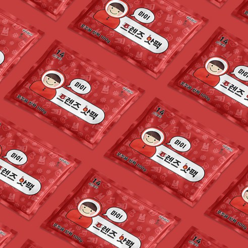 인라이프 마이 프렌즈 핫팩 100g 패키지 상세 이미지