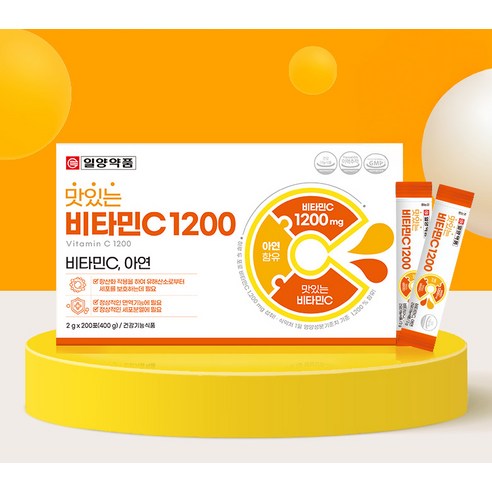 일양약품 맛있는 비타민C 1200 400g, 1박스 이미지 3
