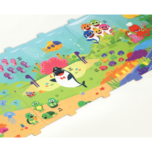 핑크퐁 아기 퍼즐 숫자 (단계별 퍼즐 12장) 이미지 4