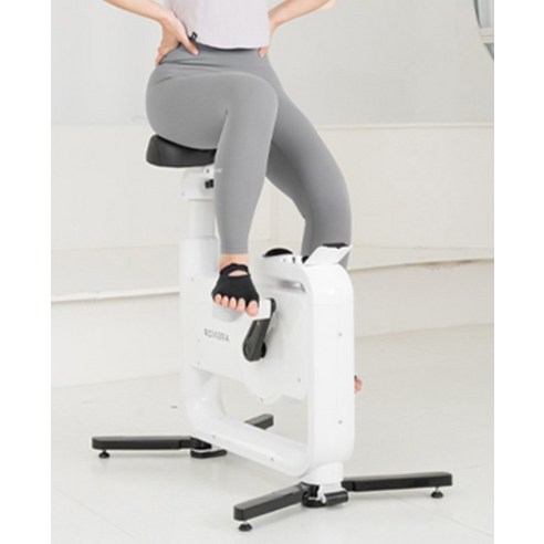 로베라 큐블 실내자전거 후기 분석 - 등받이 및 핸들바 구조