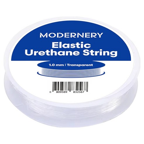 모더너리 DIY 비즈공예 재료 고탄성 우레탄 줄 1mm, 투명, 1개