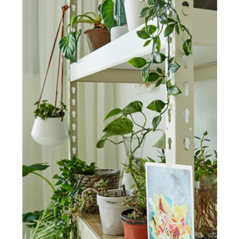 정돈된 공간, 효율적인 수납, 몬스터랙 플러스 철제 선반