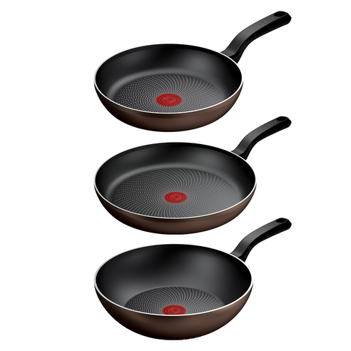 테팔 인덕션 티타늄 라이트쿡 프라이팬 24cm + 30cm + 볶음팬 28cm, 1세트