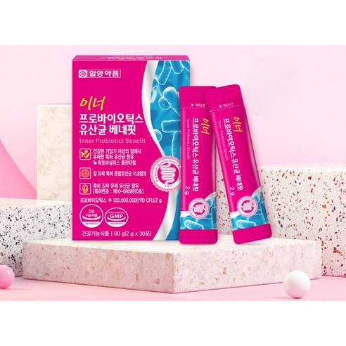 일양약품 이너 프로바이오틱스 유산균 베네핏 30p 60g, 4개 솔직 후기 | 실사용자 리뷰 분석 - 상품 이미지 4