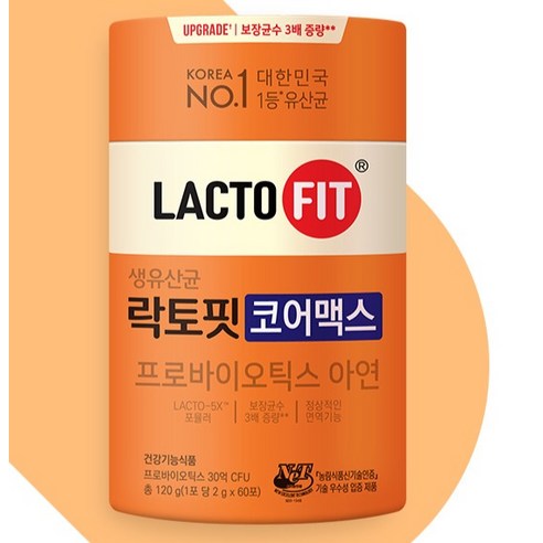 락토핏 생유산균 코어맥스 60p 120g, 2개 이미지 4