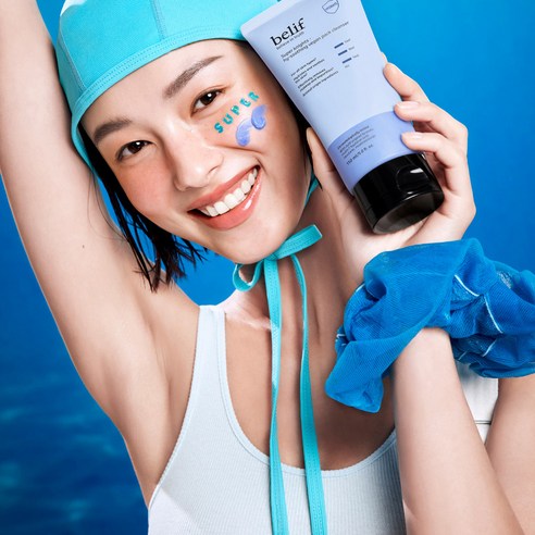 빌리프 슈퍼 나이츠 하이 수딩 비건 팩 클렌저 이미지 4