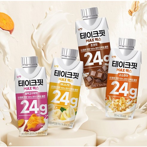 테이크핏 맥스 바나나맛 프로틴 250ml, 48개 솔직 후기 | 실사용자 리뷰 분석 - 상품 이미지 3