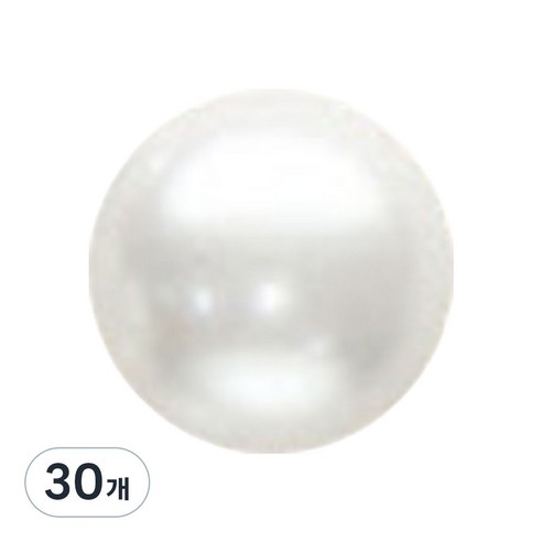 코하스아이디 사넬 진주 단추 10 mm, 30개
