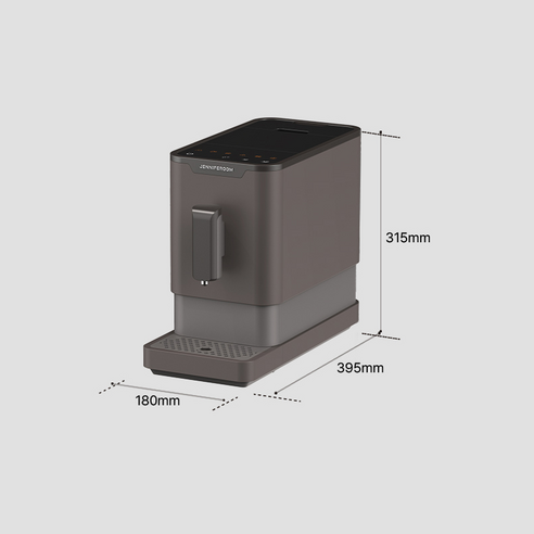 제니퍼룸 전자동 에스프레소 커피머신 후기 분석 - 화이트 모델 전면