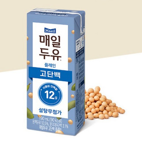 텁텁함 없이 든든함만 남기는 하루, 매일두유 고단백으로 시작하세요.