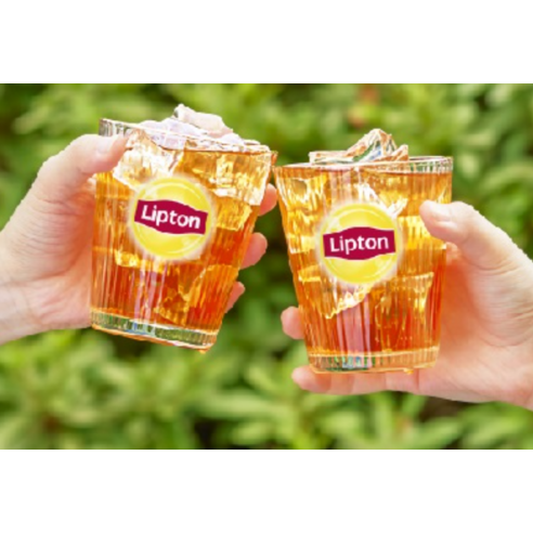 립톤 아이스티 믹스 복숭아맛 후기 분석 - 연출 샷 2