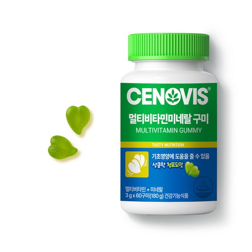 세노비스 멀티비타민 미네랄구미 60정, 1개 이미지 2