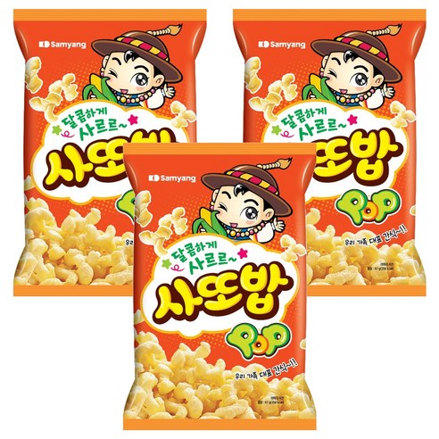 삼양 사또밥, 67g, 3개