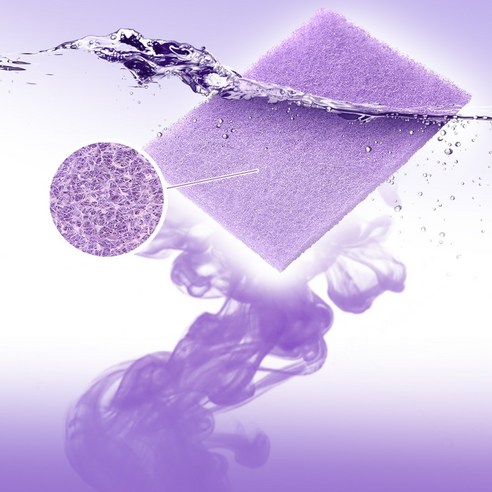 스카치브라이트 베이킹소다 톡톡 크린스틱 후기 분석 - 세제 거품 발생 모습