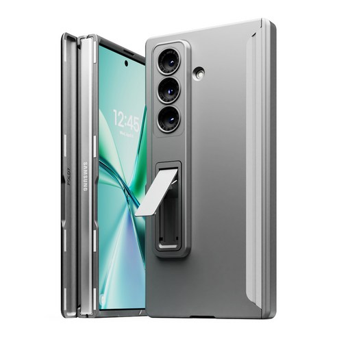 신지모루 풀커버 마그네틱 힌지보호 슬림 매트핏 휴대폰 케이스