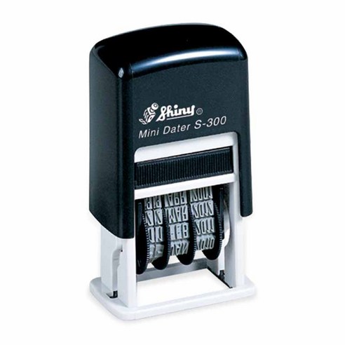 Shiny S-300 날짜 일부인 자동스탬프 케이스 랜덤발송 이미지