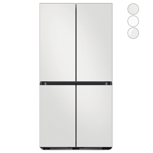 [색상선택형] 삼성전자 비스포크 4도어 키친핏 냉장고 600L 방문설치, 코타 화이트, RF60B91R2AP