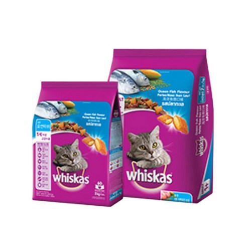 위스카스 고양이 포켓 오션피쉬 기능성 사료 이미지 4