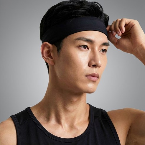 타이드코 흡수력 좋은 피트니스 런닝 헤어밴드 이미지 4