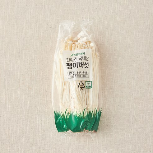 친환경 국내산 팽이버섯, 150g, 1개