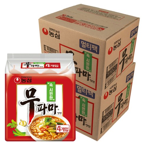 무파마탕면 122g, 64개