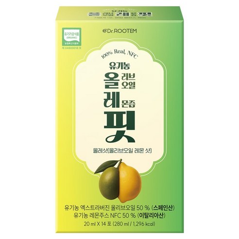 닥터루템 유기농 올리브오일 레몬즙 핏, 14회분, 280ml, 1개