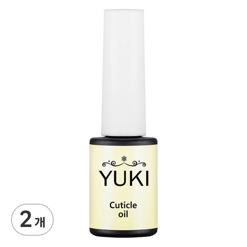 유키 큐티클 오일, 5ml, 2개