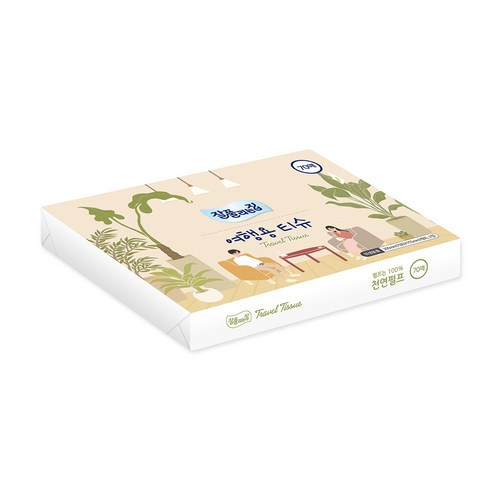 잘풀리는집 여행용티슈 70매, 120개 이미지 2