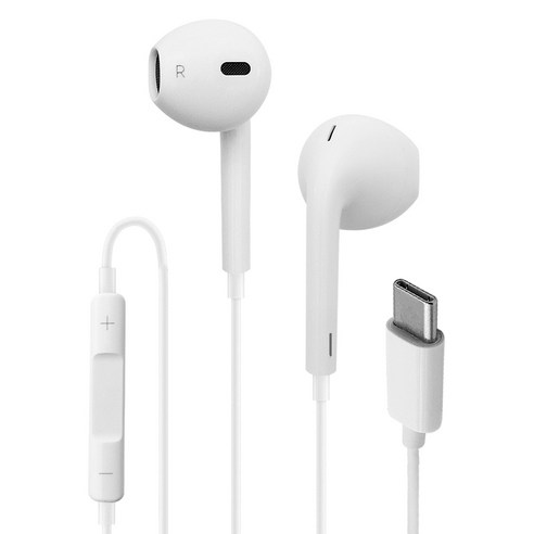 망고 갤럭시 아이폰용 C타입 유선 이어폰 이미지 2