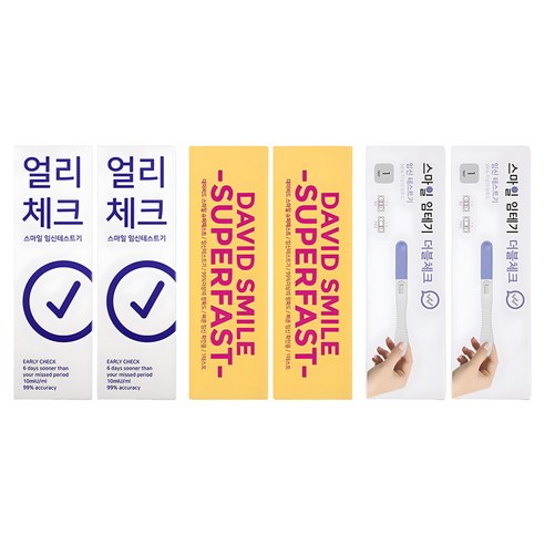 스마일랩 임신테스트기 3종세트, 2세트