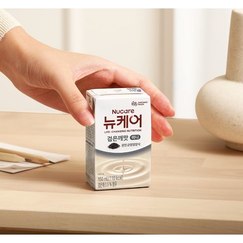 뉴케어 정품 검은깨맛 미니 완전균형영양식 150ml, 24개 이미지 4