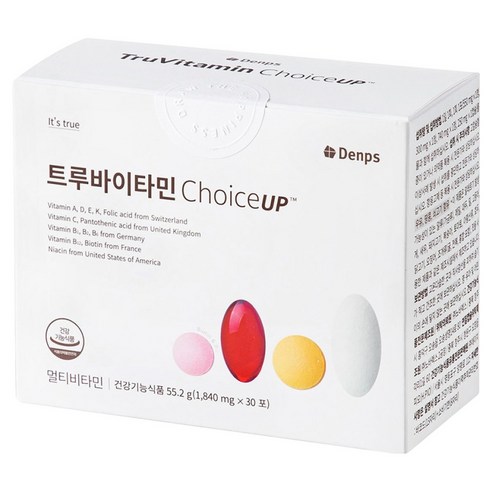 덴프스 트루바이타민 초이스 업 30p, 55.2g, 1개