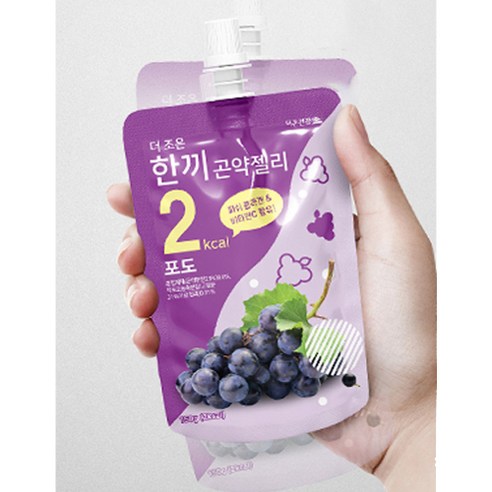 더존건강 한끼 곤약젤리 버라이어티 팩 30개입 후기 분석 - 내용물 컵 추출 샷