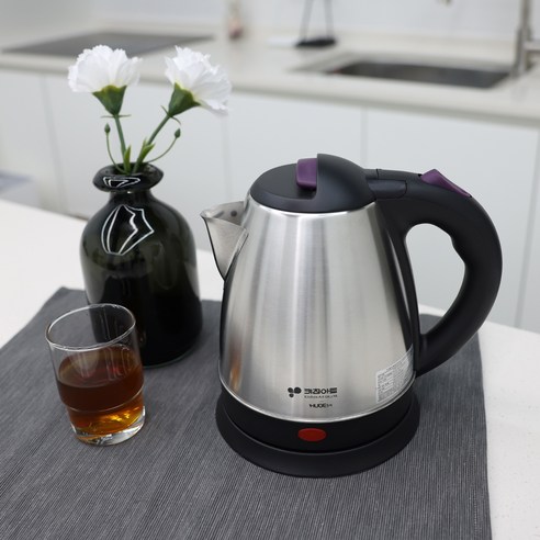 키친아트 허브 무선 전기포트 1.5L 이미지 4