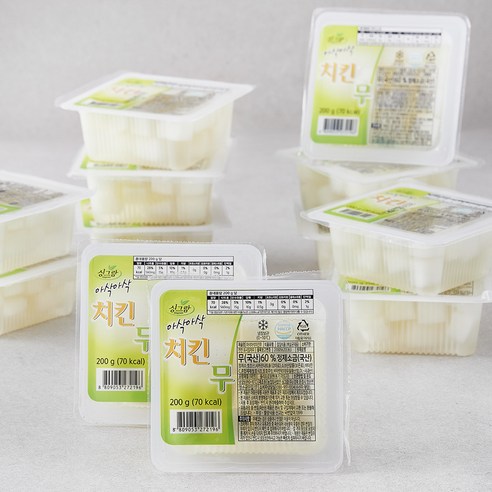 싱그람 아삭아삭 치킨무, 200g, 30개 개당 중량 × 수량, 200g × 30개 섬네일