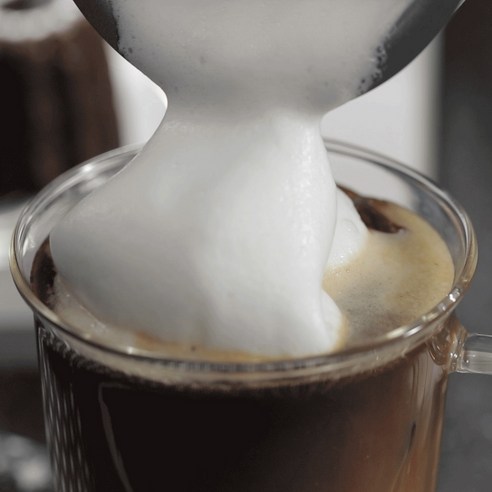 OLLY 전동 우유거품기 세척 및 구성품